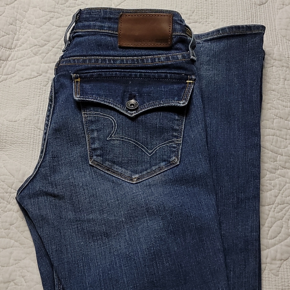 Big Star Remy Low Rise Boot Cut Jeans Size 26L